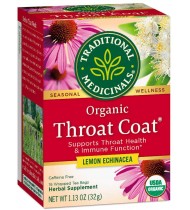 Traditional Medicinals Lemon Echinacea Throat Herb Tea (1x16 Bag)