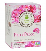 Traditional Medicinals Pau D'arco Herb Tea (6x16 Bag)