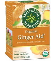 Traditional Medicinals Ginger Aid Herb Tea (6x16 Bag)