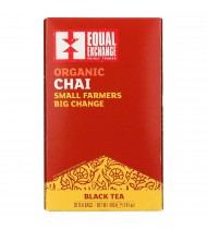 Equal Exchange Black Chai (6x20 Bag) 