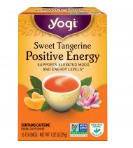 Yogi Teas Sweet Tangerine Positive Energy Tea (6x16 Bag) 
