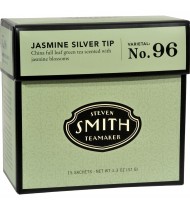 Smith Teamaker Green Tea Jasmine Silver Top 15 Bags
