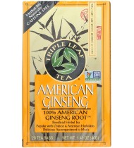 Triple Leaf Tea American Ginseng Caffeine Free (6 x 20 Bags)