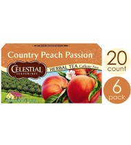 Celestial Seasonings Country Peach Passion Herb Tea (6x20bag)