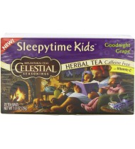 Celestial Seasonings Sleepytime Kids Goodnight Grape Herbal Tea (6x20 Bag)