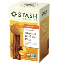 Stash Organic Gold Cup Chai Tea (6x18 BAG )