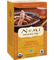 Numi Tea Amber Sun,Robois,Cinn,Vanilla (6x12 BAG)