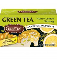 Celestial Seasonings Honey Lemon Ginseng Green Tea (6x20 Bag)