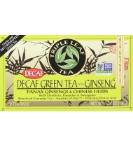 Triple Leaf Tea Green Tea with Ginseng Decaffeinated (6 x 20 Bags)