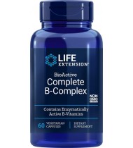 Life Extension Bio Active Complete B Complex 60 Veg Caps