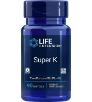 Life Extension Super K with Adcanced K2 Complex, 90 Softgels