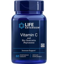 Life Extension Vitamin C with Bio-Quercetin Phytosome, 60 Tablets