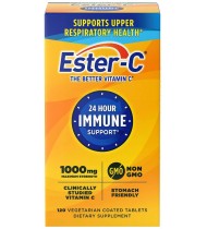 Ester-C Vitamin C 1000 mg Coated Tablets, 120 Count