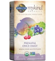 Garden of Life mykind Organics Prenatal Vitamins - 30 Tablets