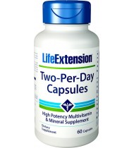 Life Extension Two Per Day High Potency, 60 Capsules