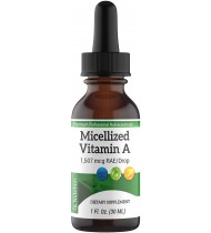 Micellized Vitamin A Drops - 1,507mcg RAE , 1 Oz