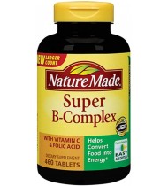 Nature Made Super B Complex + Vitamin C, 460 Tablets