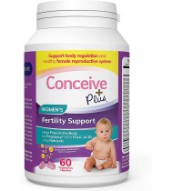 Conceive Plus Women's Fertility Prenatal Vitamins + Key Nutrients – 60 Capsules