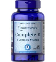 Complete B (Vitamin B Complex) for Energy Metabolism, 250 caplets