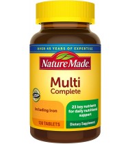 Nature Made Multivitamin Complete Tablets, 130 Count