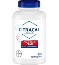 Citracal Maximum, Highly Soluble, 650 mg, 180 Count