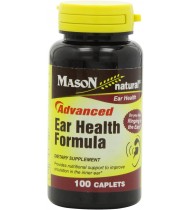 Mason Natural Vitamin Advance Ear Health Formula Caplets, 100-Count