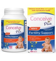 Conceive Plus Men's Fertility Vitamins – 60 Vegetarian Capsules