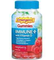 Emergen-C Immune+ Vitamin D Plus 750 mg , Raspberry Flavor - 45 Count