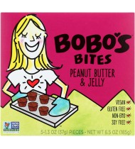 Bobo's Oat Bars Bites, Peanutbutter & Jelly (6x5x1.3 OZ)