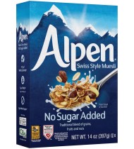 Weetabix Alpen Cereal Organic No Added Sugar (12x14Oz)