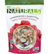 New England Naturals Berry Coconut Granola Uns (6x12OZ )