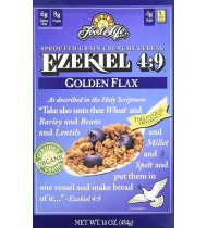 Food For Life Ezekiel 4:9 Golden Flax Cereal (6x16 Oz)