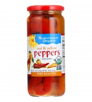 Mediterranean Organics Red Yellow Roasted Peppers (12x16 Oz)