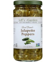 Jeff's Naturals Diced Tamed Jalapeno Peppers (6x12 OZ)