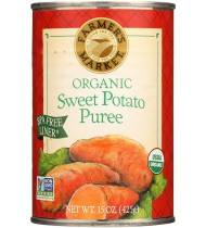 Farmer's Market Canned Pure Sweet Potato (12x15 Oz)