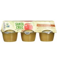 Santa Cruz Organic Cinnamon Applesauce (12x6x4 Oz)