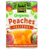 Native Forest Sliced Peaches (6x15 Oz)